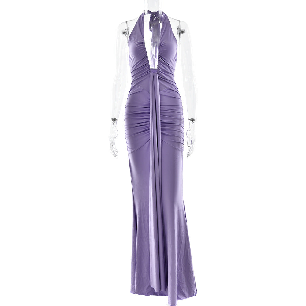 Aster Maxi Dress Purple