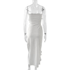 Azrim Maxi Dress White