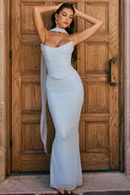 Corset Style Bodycon Formal Dress