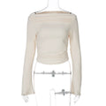Kenadie Off Shoulder Ruched Top