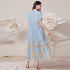 Elegant Casual Dress Robe