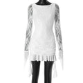 Elegant Charming Slim Slimming Lace Strap Package Hip Dress