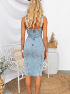 Begoña Aesthetic Denim Dresses Boutique Dress Collection