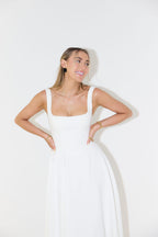 Yade High - Waisted Midi Dress