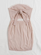 Off Shoulder Tie Back Schiffy Dress