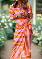 Susana Boutique Dress with Print Chic Silhouette Collection