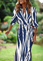 Susana Boutique Dress with Print Chic Silhouette Collection