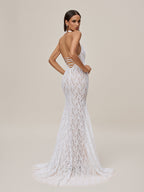 Halterneck Lace Maxi Dress