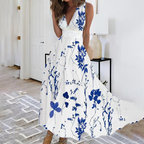 Mikka Boutique Floral Dress Chic Silhouette Collection