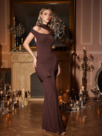 Cutout Twisted Maxi Dress