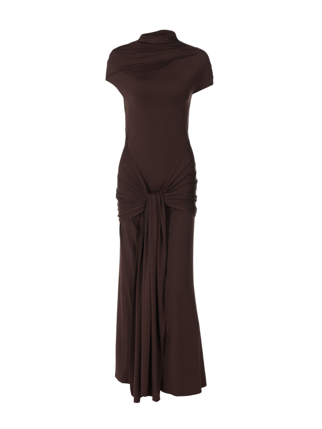 Cutout Twisted Maxi Dress