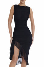 Justina Statement Summer Dress Elevated Occasion Wear