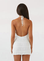 Elesta Ruffle Mini Dress