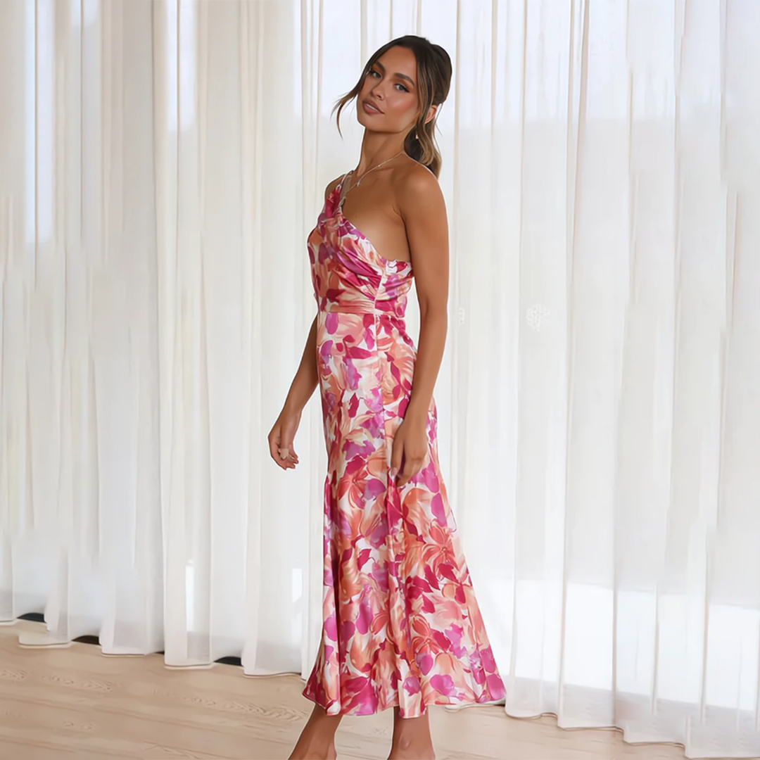 Piper Exclusive Stylish Floral Dress Chic Silhouette Collection