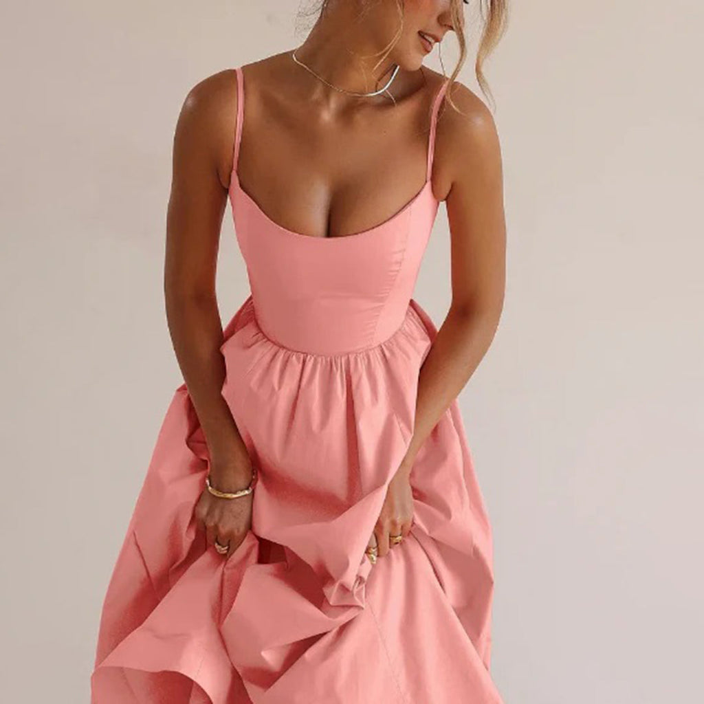 Iliana Elegant Maxi Dress for Women Day to Night Outfit