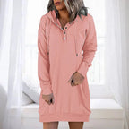 Aurora Halcyono Tailored Dress Dress with Relaxed Fit and Modern Casual Wear