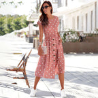 Iara Casual Midi Dress for Women Trendy Fashion Pick