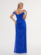 Halterneck Split Maxi Dress