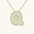 Radiant Initial Pendant Necklace