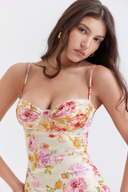 Josefina Ivory Floral Maxi Dress