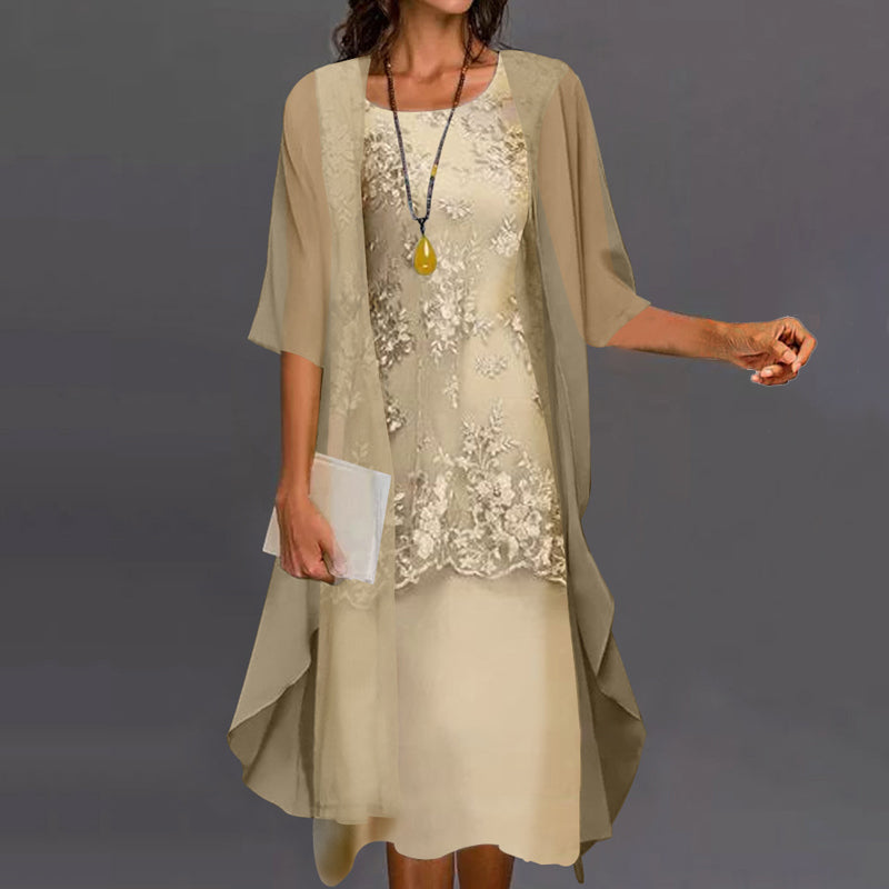 Kukua Cardigan and Dress for Women Classy Everyday Look