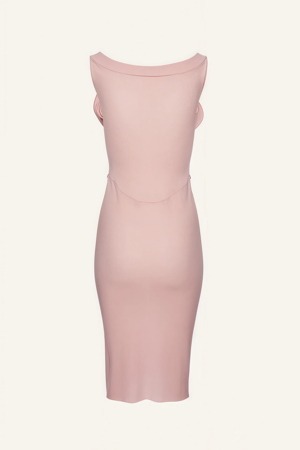 Anhad Pink Flower Bustier Midi Dress