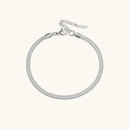 Radiant Gold Herringbone Anklet