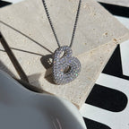 Radiant Initial Pendant Necklace