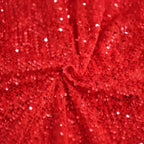 Red Sequins Bodycon Maxi Evening Party Dresses Sexy Hollow One Party Dress