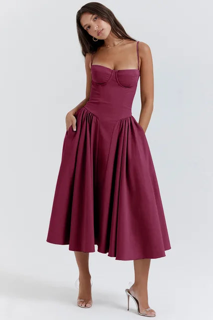 Erika Statement Dress Chic Silhouette Collection