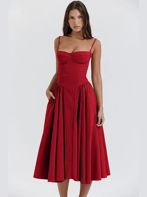 Erika Statement Dress Chic Silhouette Collection