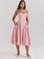 Erika Statement Dress Chic Silhouette Collection