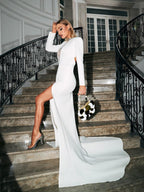 Crystal Embellished Maxi Dress