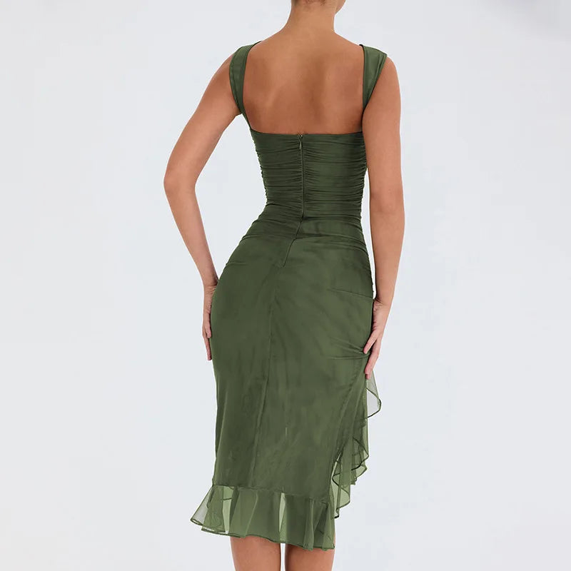 Adela Luxe Dress Chic Silhouette Collection