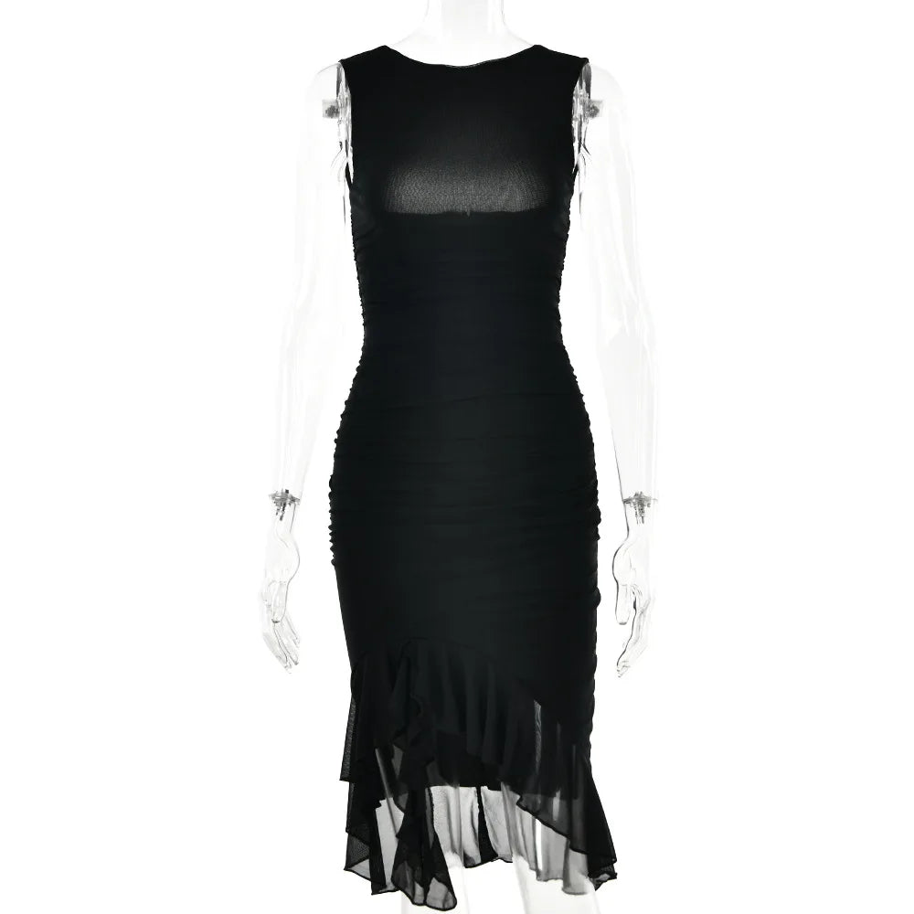 Adela Luxe Dress Chic Silhouette Collection