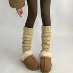 Ruthie Knitted Leg Warmer