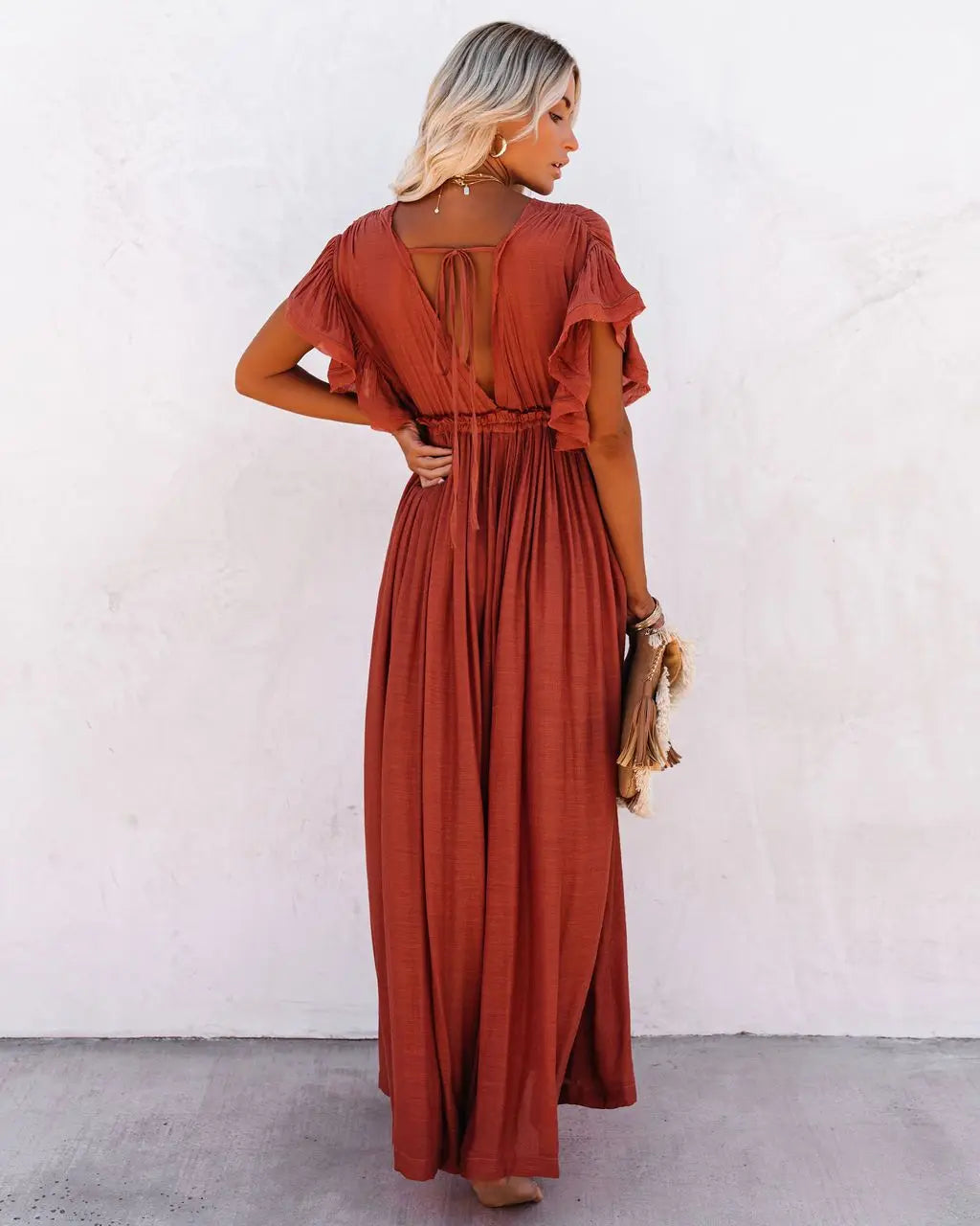 Teresa Minimalist Dress Statement Occasion Edit