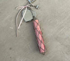 LIPSTICK STAINLESS STEEL KEYCHAIN
