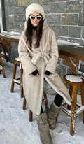 SEILY FURRY FUR COAT