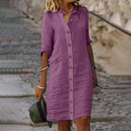 Tiziana Minimalist Maternity Dress Chic Silhouette Collection