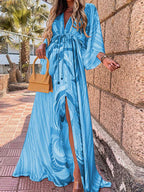 Enrica Elevated Printed Beach Dress Premium Wardrobe Essential