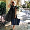 Lidia Elevated Midi Summer Dress Designer Edit