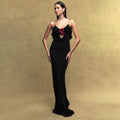 Hollow Lace Camisole Floral Dress