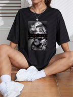 Geometric Vintage Casual Tshirt