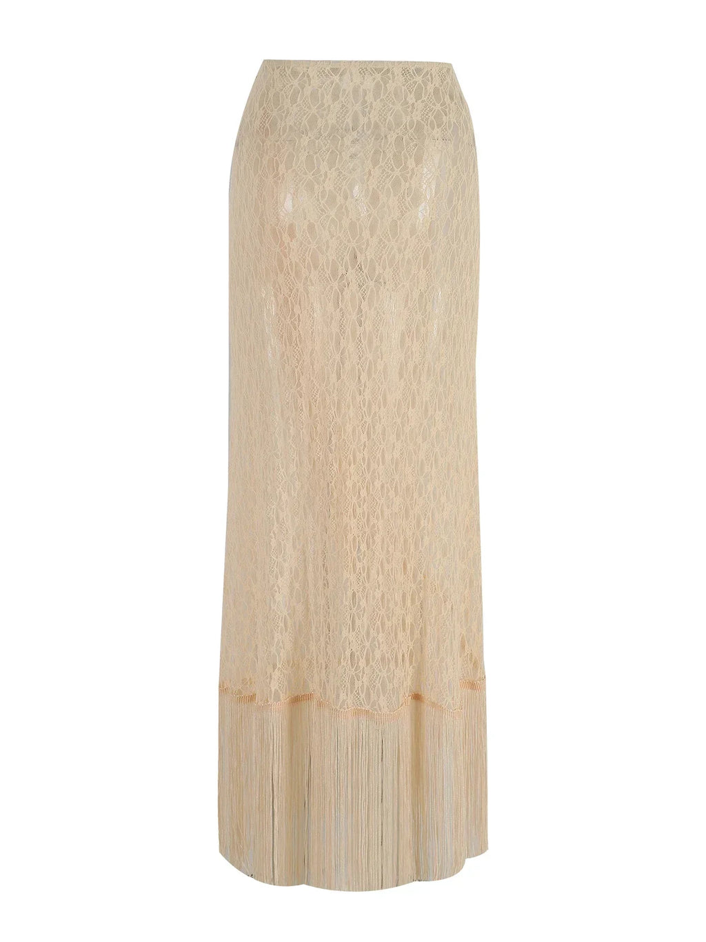 Deep V - Neck Tassel Long Party Dress
