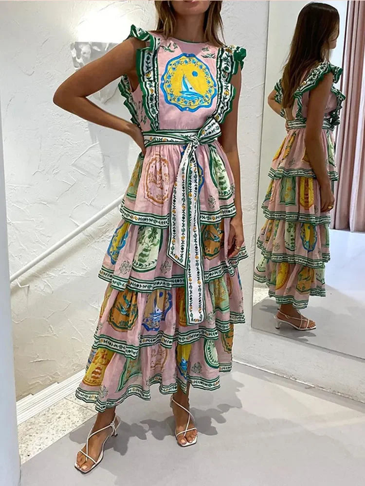 Edmunda Tailored and Elegant Summer Dress for Women Date Night Outfit