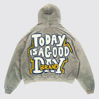 Harajuku Graphic Pullover Hoodie
