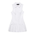 Women's Box Pleated Casual Short Dress