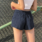 DressBetty - Low Waisted Shorts Harajuku Retro Basic Casual Sporty Bottom Women Biker