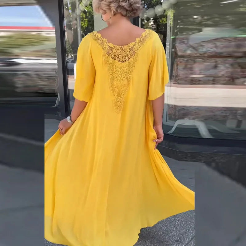 Iliana Boutique Embroidered Dress Chic Silhouette Collection